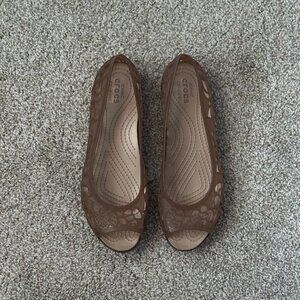 crocs isabella jelly ballet flat 🤍 10